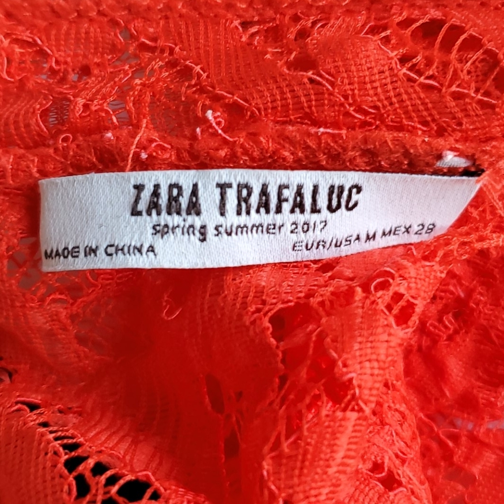Zara Embroidered Front Lace Top - Picture 7 of 8